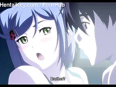 Три хентай малышки обучаются искусству секса вместе с мальчиком