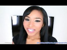 Не снимая джинсов парень отодрал Katt Dylan раком и кончил ей в рот