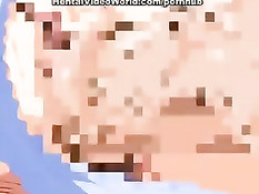 Хентай малышка отсосала парню на стоянке и была оттрахана на капоте