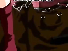 Хентай малышка отсосала парню на стоянке и была оттрахана на капоте