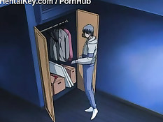 Парень снял с малышки лифчик и сделав куннилингус отодрал на лавке