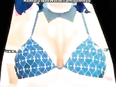 Симпатичная хентай куколка сделала минет и была жёстко оттрахана