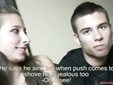 Подруга пососала любимому член, а он сделал сладкий куннилингус