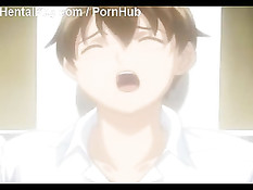 Детка с красными волосами подошла к привязанному парню и отсосала