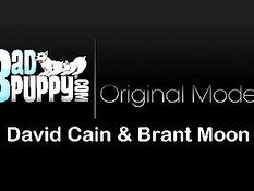 Гламурные голубые любовники делали друг другу минет в оранжерее