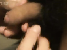 Гей отсосал в общественном туалете, а потом трахнул друга на кровати