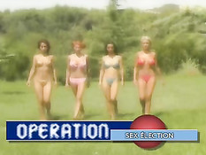 Operation Sex Election - французское полнометражное групповое порно