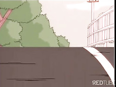 Он соблазнил аниме красотку с розовыми волосами и развёл на минет