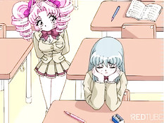 Он соблазнил аниме красотку с розовыми волосами и развёл на минет