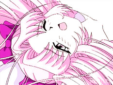 Он соблазнил аниме красотку с розовыми волосами и развёл на минет