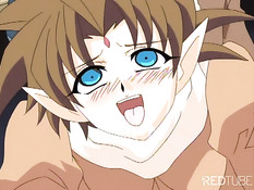 Три горячие аниме лесбияночки занимались сексом используя страпон