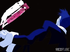 Три горячие аниме лесбияночки занимались сексом используя страпон