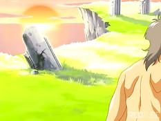 Похотливый вампир схватил и оттрахал испуганную хентай девчонку