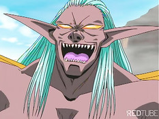 Аниме девушка превращается в вампира после жёсткого секса с парнем