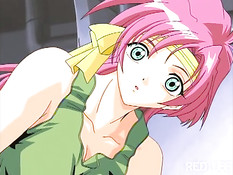 Хентай девушка эльф занималась сексом с парнем, пока он не кончил