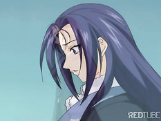 Девка оттрахала хентай малышку внезапно выросшим большим членом