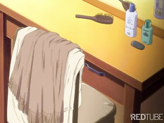 Аниме девственница трахалась с бойфрендом на горнолыжном курорте