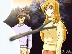 Аниме девственница трахалась с бойфрендом на горнолыжном курорте