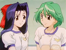 Сексуальные приключения неопытных малышек в развратной зоне