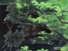 Заключённые в тюрьме хентай девчонки занимаются сексом с парнем