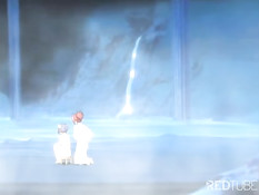 Заключённые в тюрьме хентай девчонки занимаются сексом с парнем