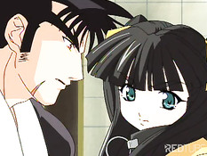 Заключённые в тюрьме хентай девчонки занимаются сексом с парнем