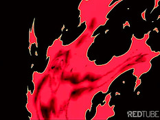 Две хентай малышки увидели, как больная девка делает парню минет