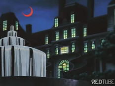 Аниме девушка с розовыми волосами подрочила член молодому парню