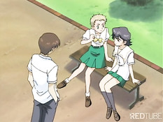 Хентай студентка ебётся с учителем, чтобы получить высокие отметки