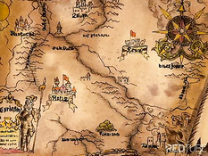 Застенчивая средневековая девушка получает от рыцаря урок любви