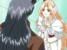 Застенчивая средневековая девушка получает от рыцаря урок любви