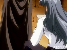 Застенчивая средневековая девушка получает от рыцаря урок любви