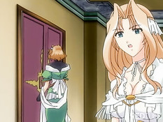 Застенчивая средневековая девушка получает от рыцаря урок любви