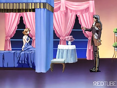 Средневековая хентай девственница занимается сексом с одноглазым