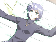 Аниме девушка встретила бывшего однокурсника и занялась сексом