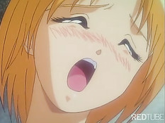 Аниме малышка смотрит, как парень трахается с её лучшей подругой