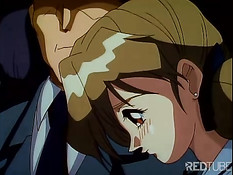 Аниме малышка смотрит, как парень трахается с её лучшей подругой