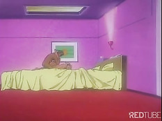 Аниме малышка смотрит, как парень трахается с её лучшей подругой