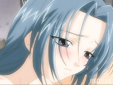 Парень лёг сверху и оттрахал аниме девчонку с розовыми волосами