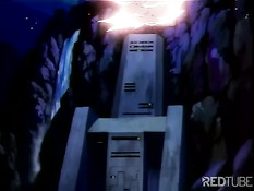 Супер сексуальная детка делает парню минет чтобы отвлечь от компа