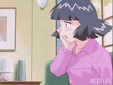 Молодой человек лижет соски аниме малышки и ложится на неё сверху