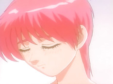 Аниме лесбиянка подошла к девушке сзади и принялась ласкать грудь