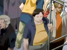 Молодой человек любит трахать аниме девок в городском транспорте