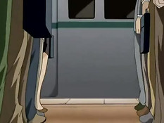 Молодой человек любит трахать аниме девок в городском транспорте