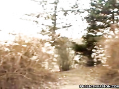 Европейская блондинка согласна отсосать на улице и сняться в порно