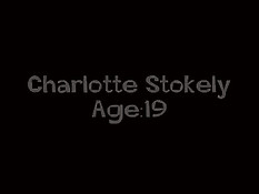 Юная блондинка Charlotte Stokely занимается сексом с двумя парнями