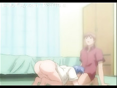 Девчонка увидела мастурбирующего мальчика и помогла ему кончить