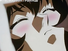 Хентай пара поднялась на крышу и занималась там страстным сексом