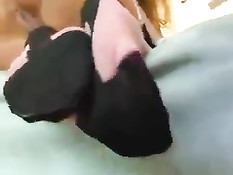 Блондинке Tiffany Minx нравится когда мужчины кончают ей на ступни