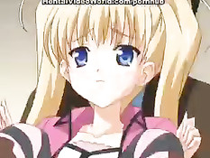 Милая хентай девчонка согласна заниматься сексом в туалете поезда